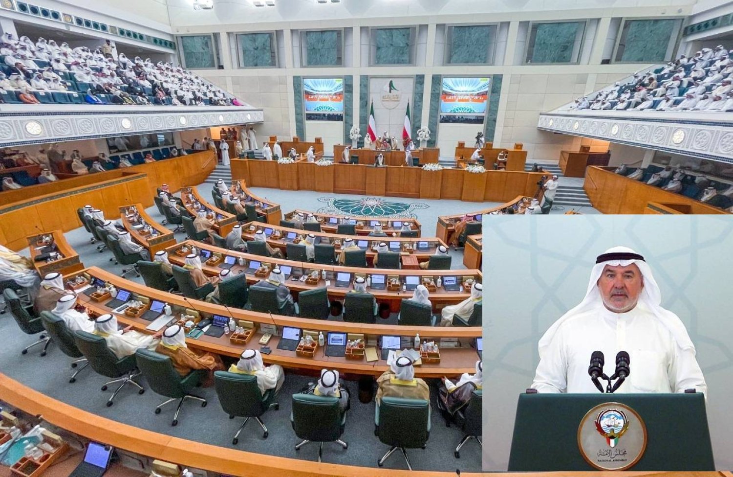 رئيس جلسة السنّ النائب صالح عاشور دعا اليوم أعضاء المجلس إلى الجلسة الافتتاحية الأحد المقبل