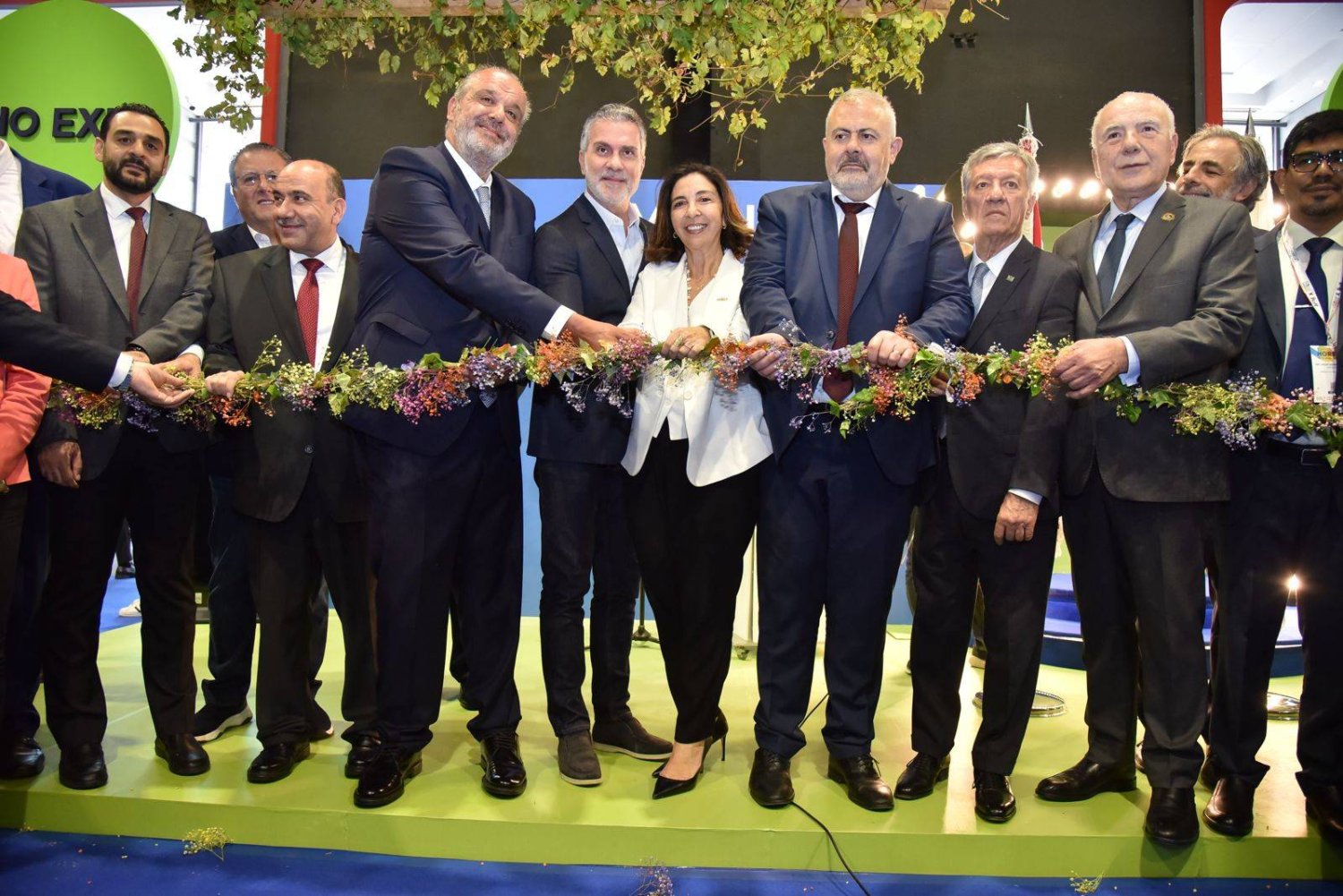 جومانة دموس سلامة خلال افتتاح «هوريكا لبنان 2024» (الشرق الأوسط)