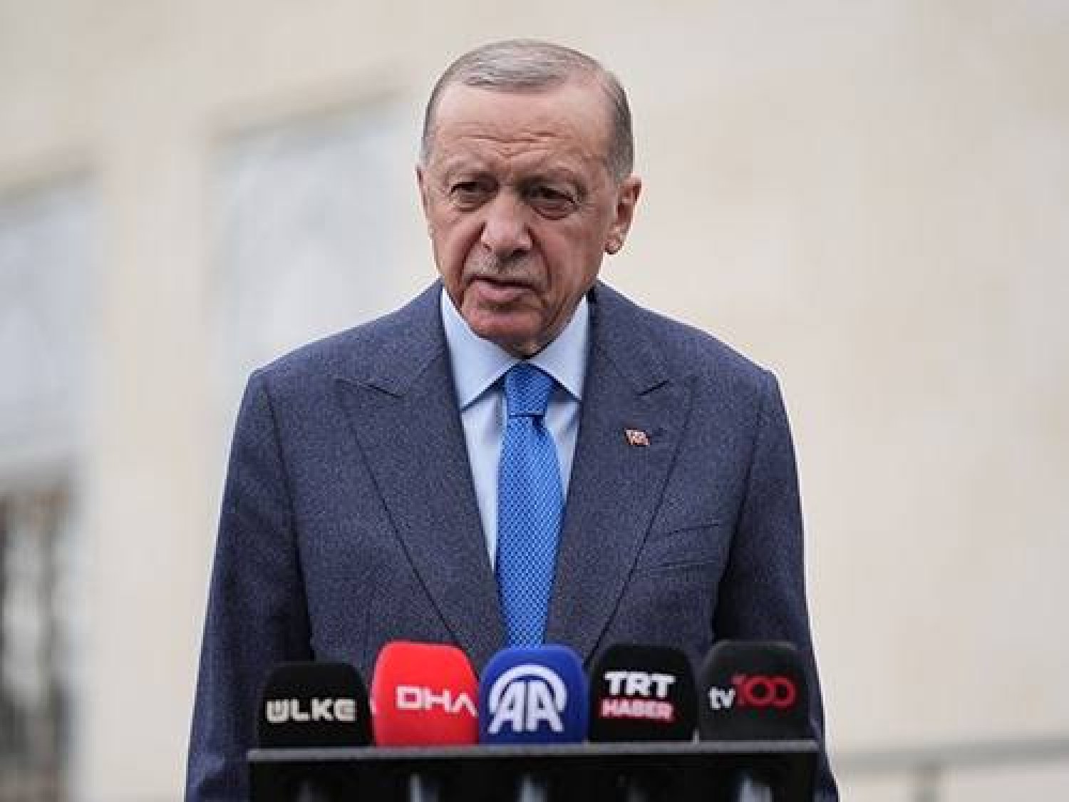 إردوغان أكد زيارته لبغداد وأربيل الاثنين في تصريحات بإسطنبول أمس (الرئاسة التركية)