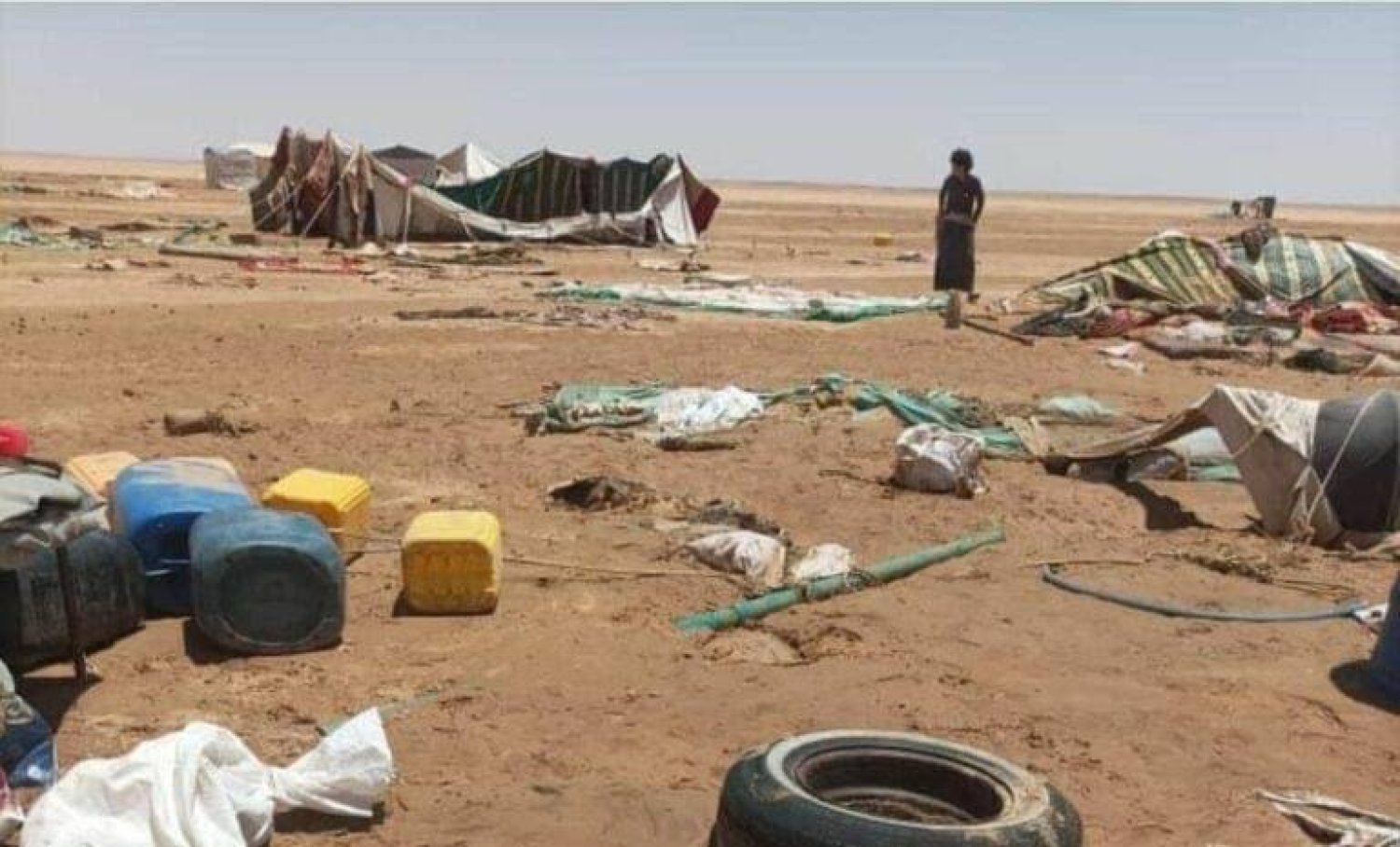 منذ سنوات تتكرر معاناة النازحين في اليمن جراء الفيضانات (إعلام حكومي)