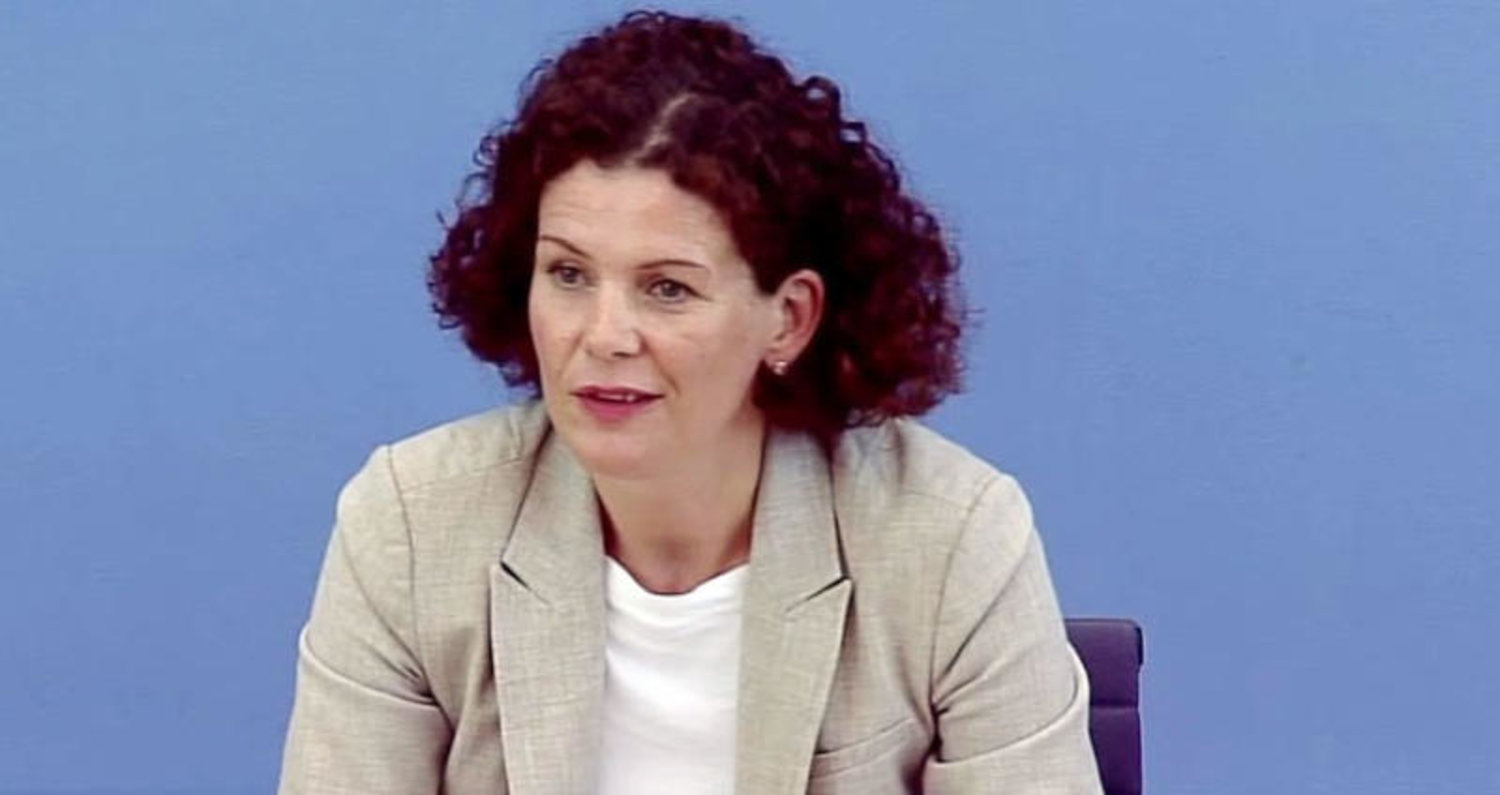 ماريا أديبار الناطقة باسم  وزارة الخارجية الألمانية - أرشيف («الشرق الأوسط»)
