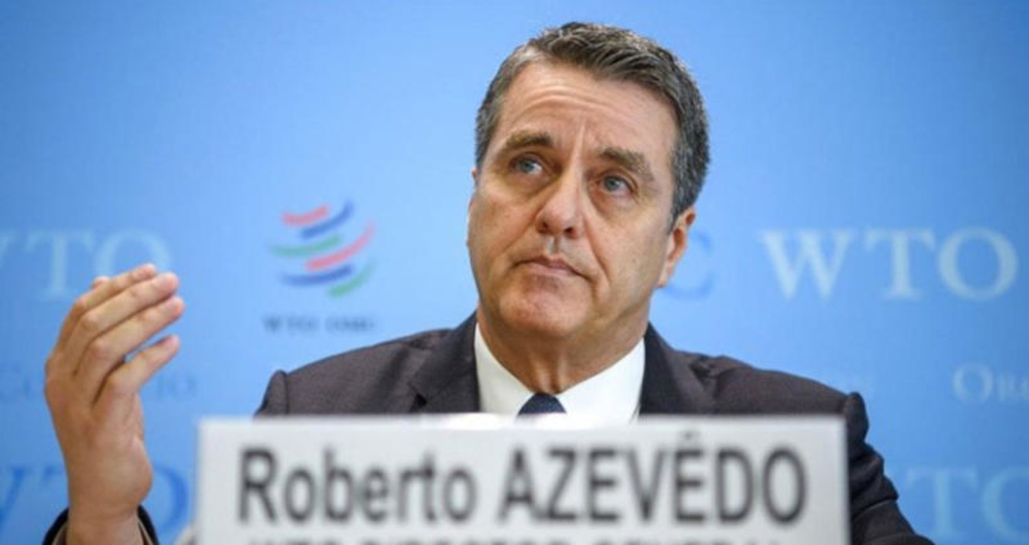 رئيس منظمة التجارة العالمية روبرتو أزيفيدو (أ.ب)