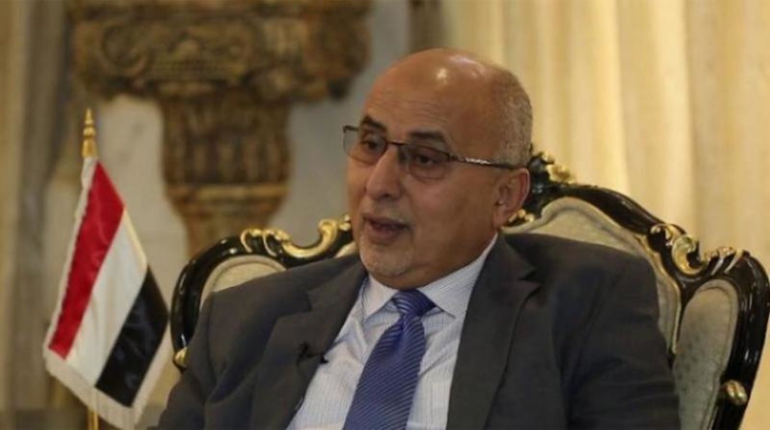وزير الإدارة المحلية اليمني رئيس اللجنة العليا للإغاثه عبد الرقيب فتح («الشرق الأوسط»)