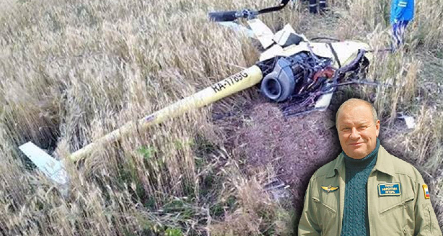 Putin'e pilotluğu öğreten Igor Nikitin, helikopter kazasında öldü