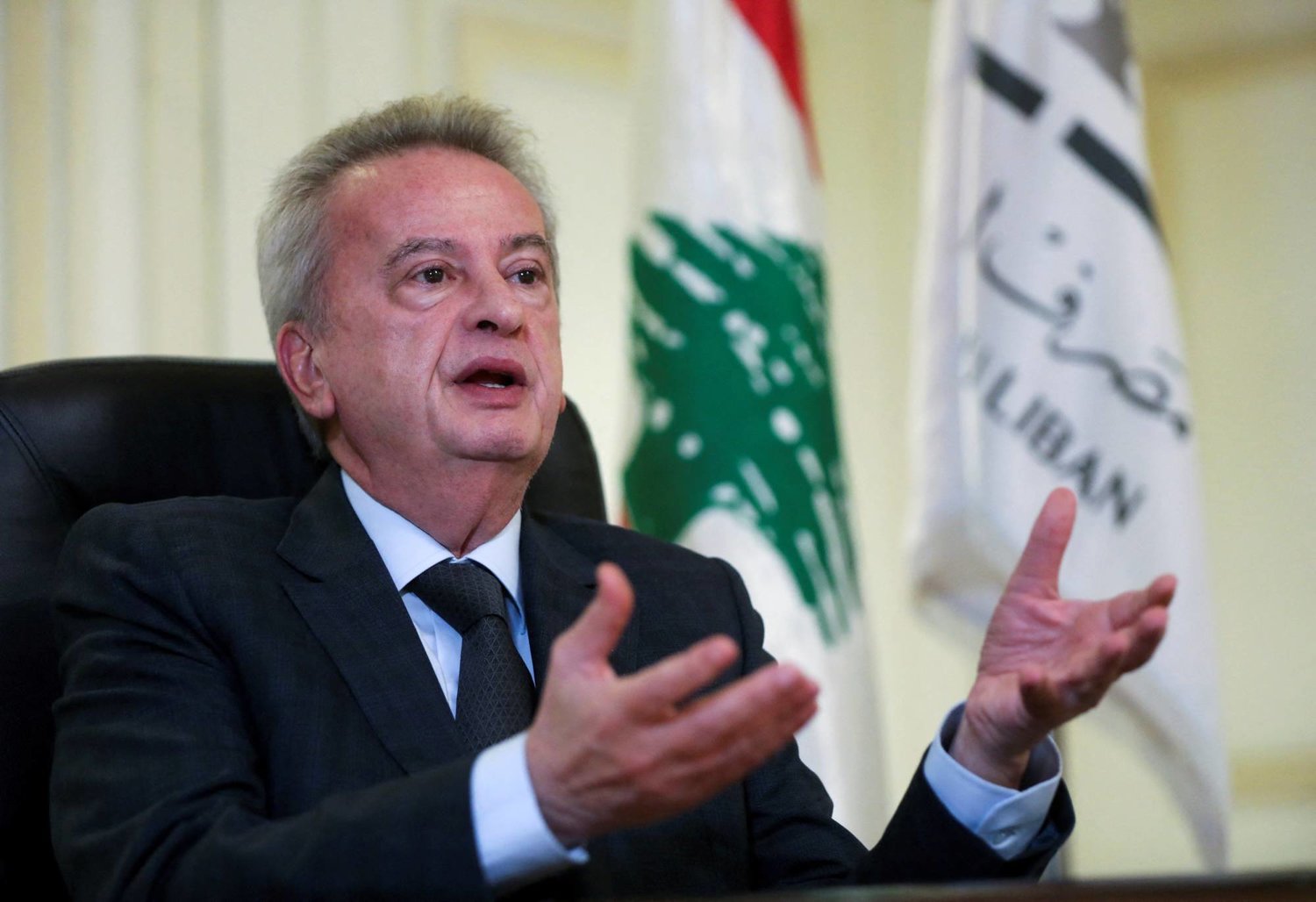 حاكم مصرف لبنان رياض سلامة (رويترز)