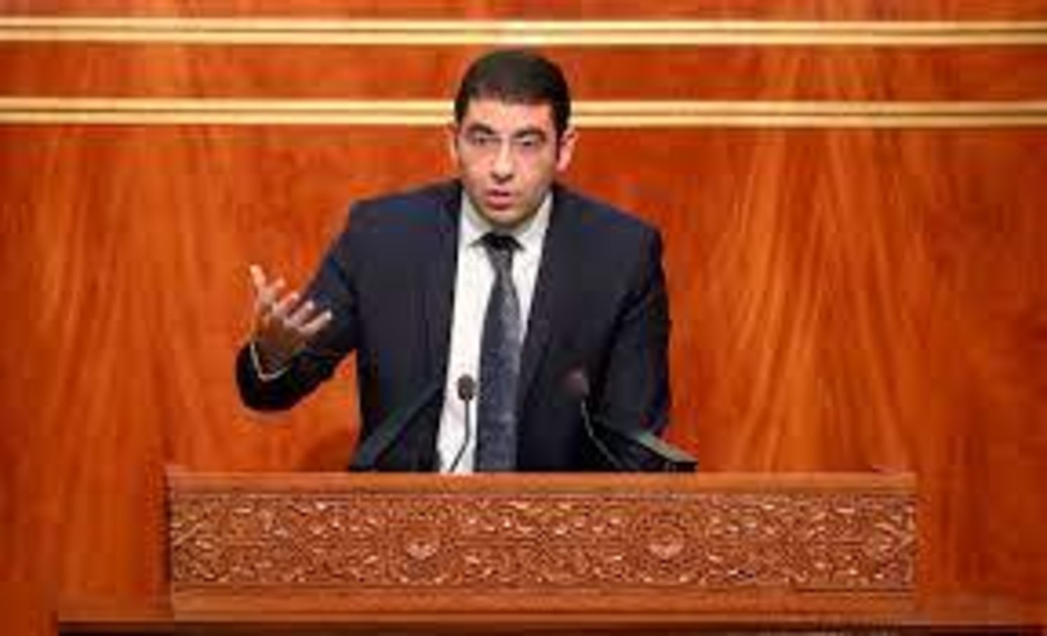 وزير الشباب والثقافة والتواصل المغربي محمد مهدي بنسعيد (الشرق الأوسط)