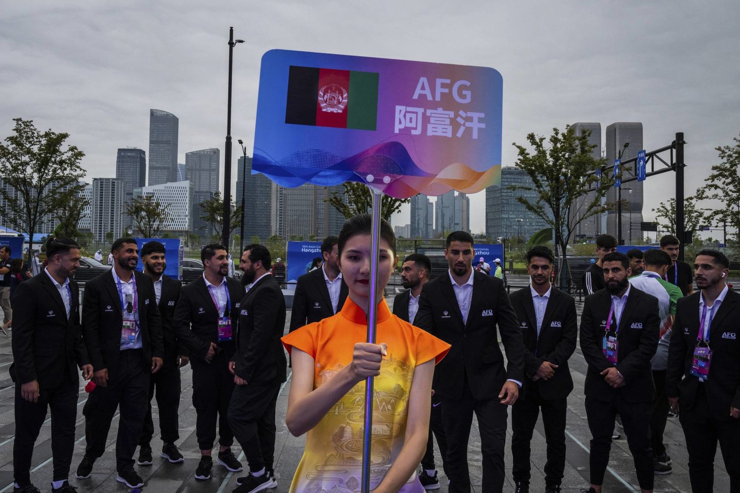 دورة الألعاب الآسيوية شهدت وجوداً أفغانياً (أ.ب)