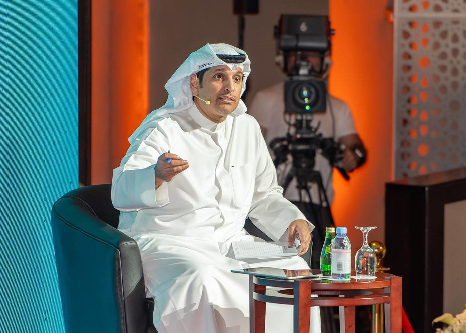  وزير الإعلام الكويتي عبد الرحمن المطيري يوضح بنود المحظورات في مواد قوانين الإعلام المقترحة (كونا) 