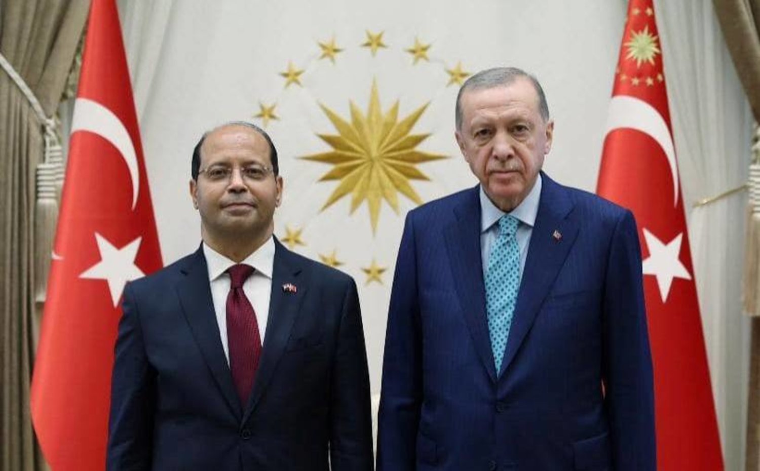 سفير مصر في أنقرة قدم أوراق اعتماده للرئيس التركي (وزارة الخارجية المصرية)