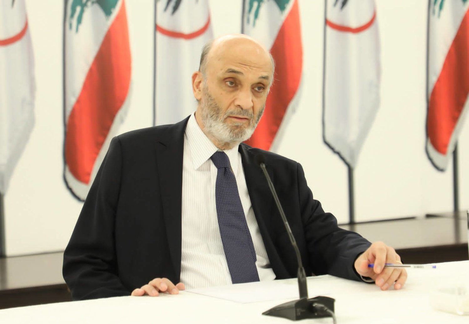 رئيس «القوات اللبنانية» سمير جعجع (إعلام القوات)