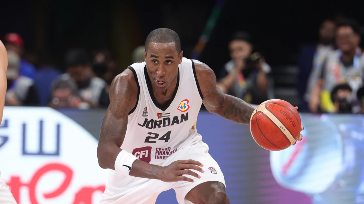 لاعب منتخب السلة الأردني رونداي هوليس جيفرسون (غيتي)