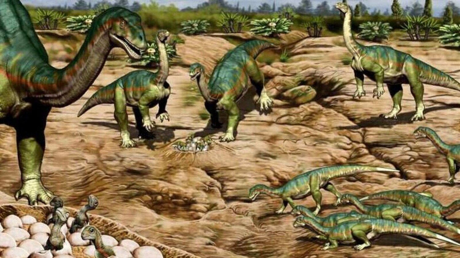 اكتشاف ديناصور عملاق طويل العنق من نوع «تيتان»