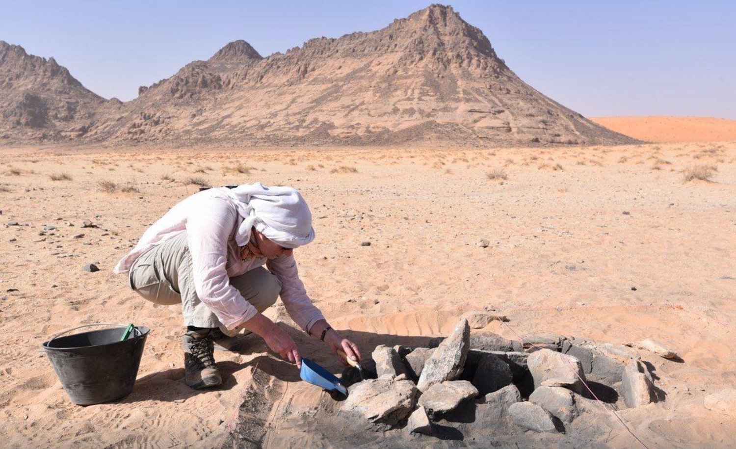 السعودية تكتشف مساحن تعود للعصر الحجري