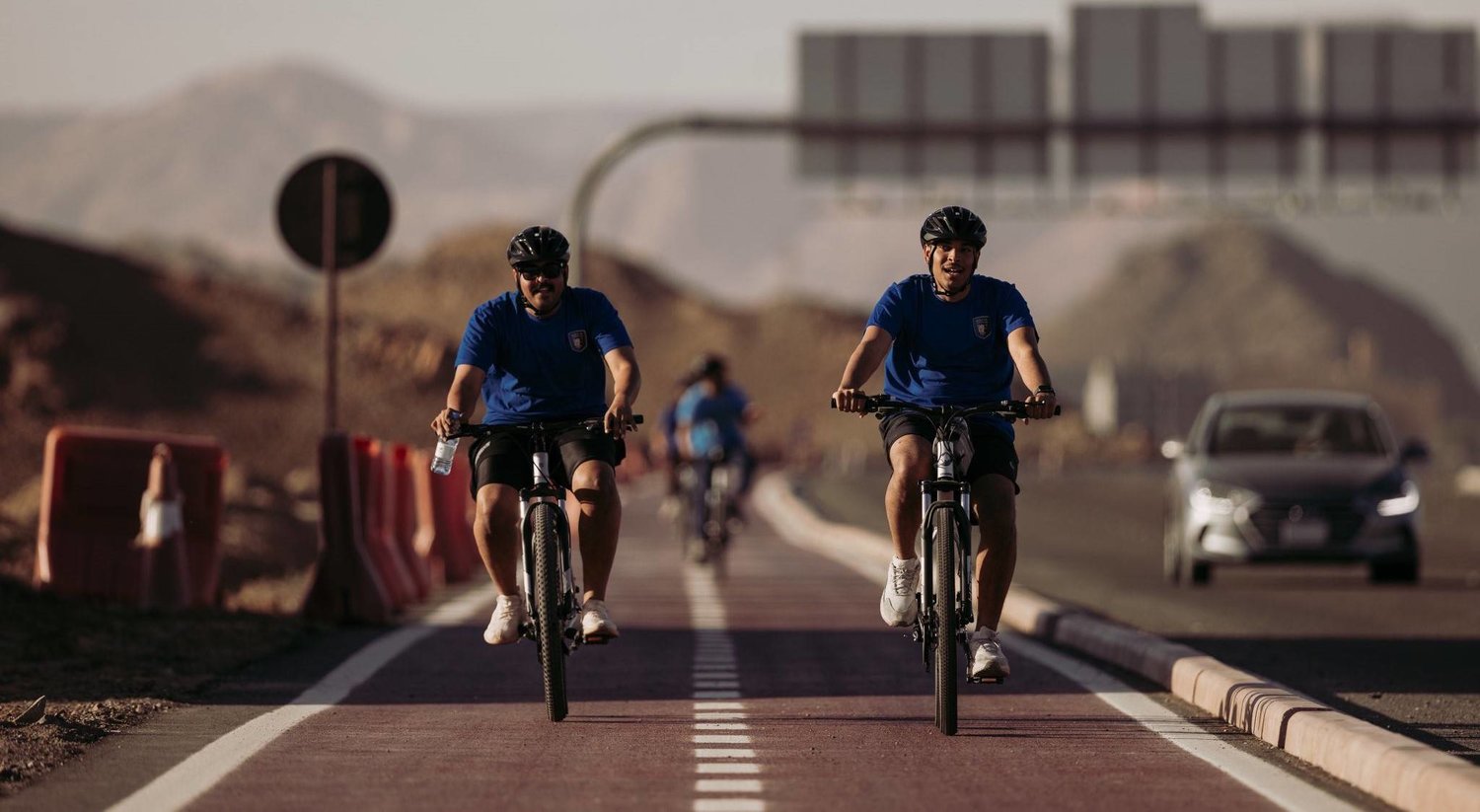 مسار الدراجات الهوائية يضم 200 متسابق في محافظة العُلا (الهيئة الملكية لمحافظة العُلا)