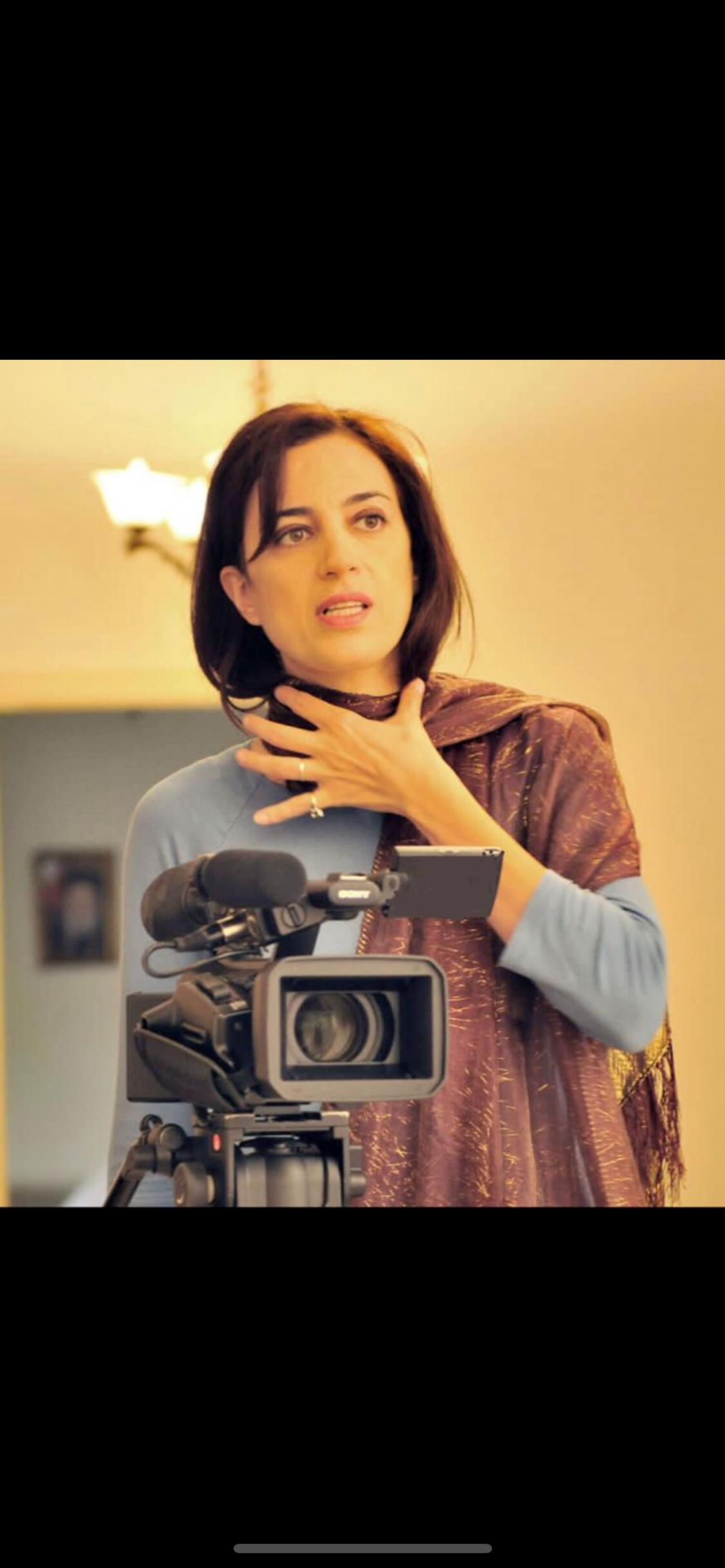 المخرجة اللبنانية كارمن لبكي تهتم بتاريخ شعوب مختلفة (حسابها الشخصي)