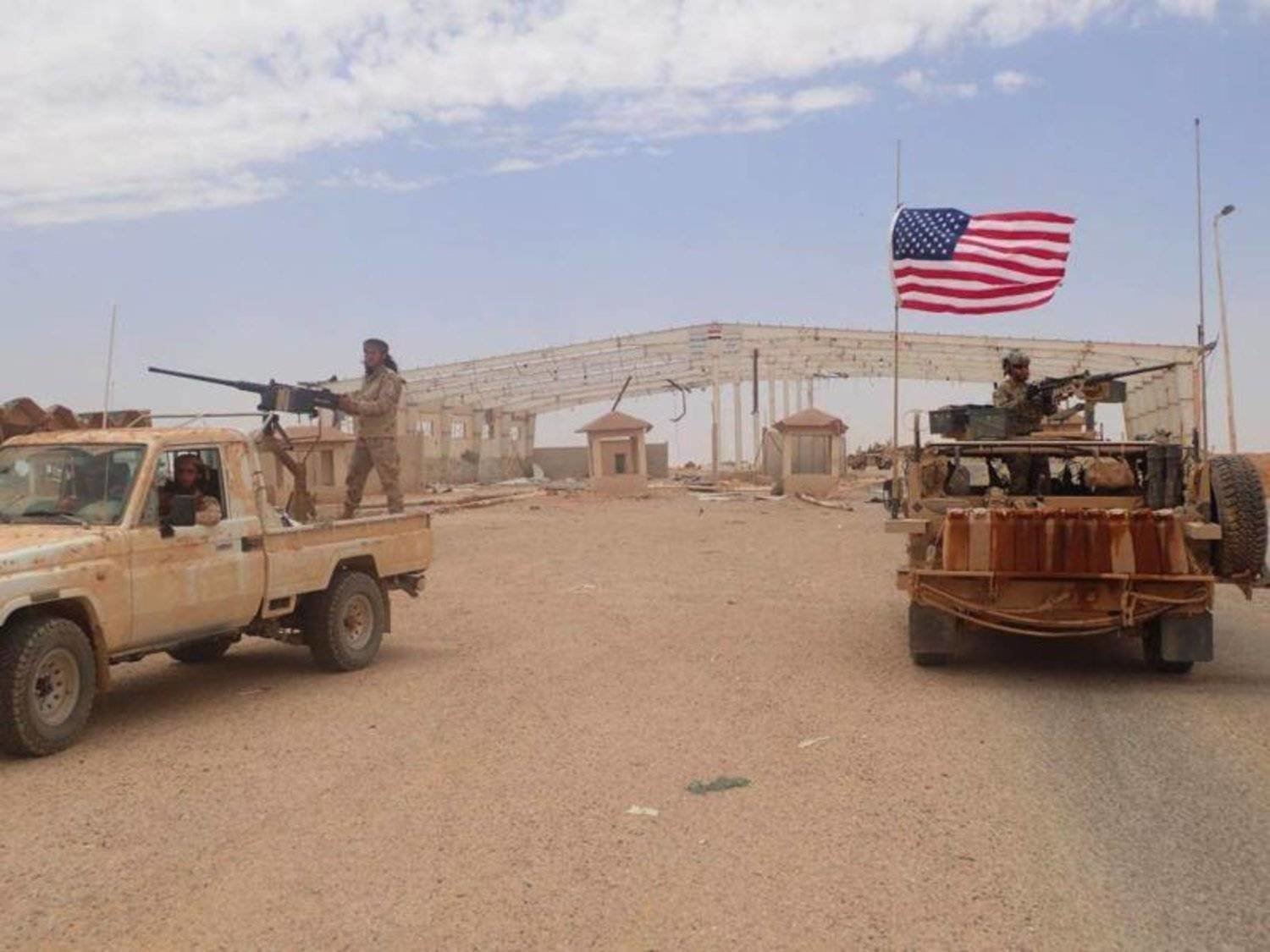 قاعدة التنف الأميركية في سوريا (أرشيفية - رويترز)