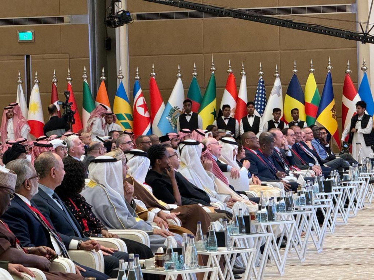 جانب من الحضور المشارك في مؤتمر «آيكان 2023» (الشرق الأوسط)