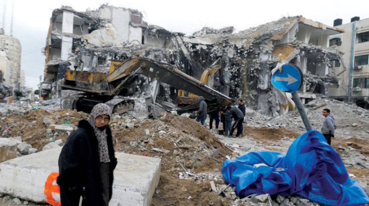 منزل في غزة (رويترز)
