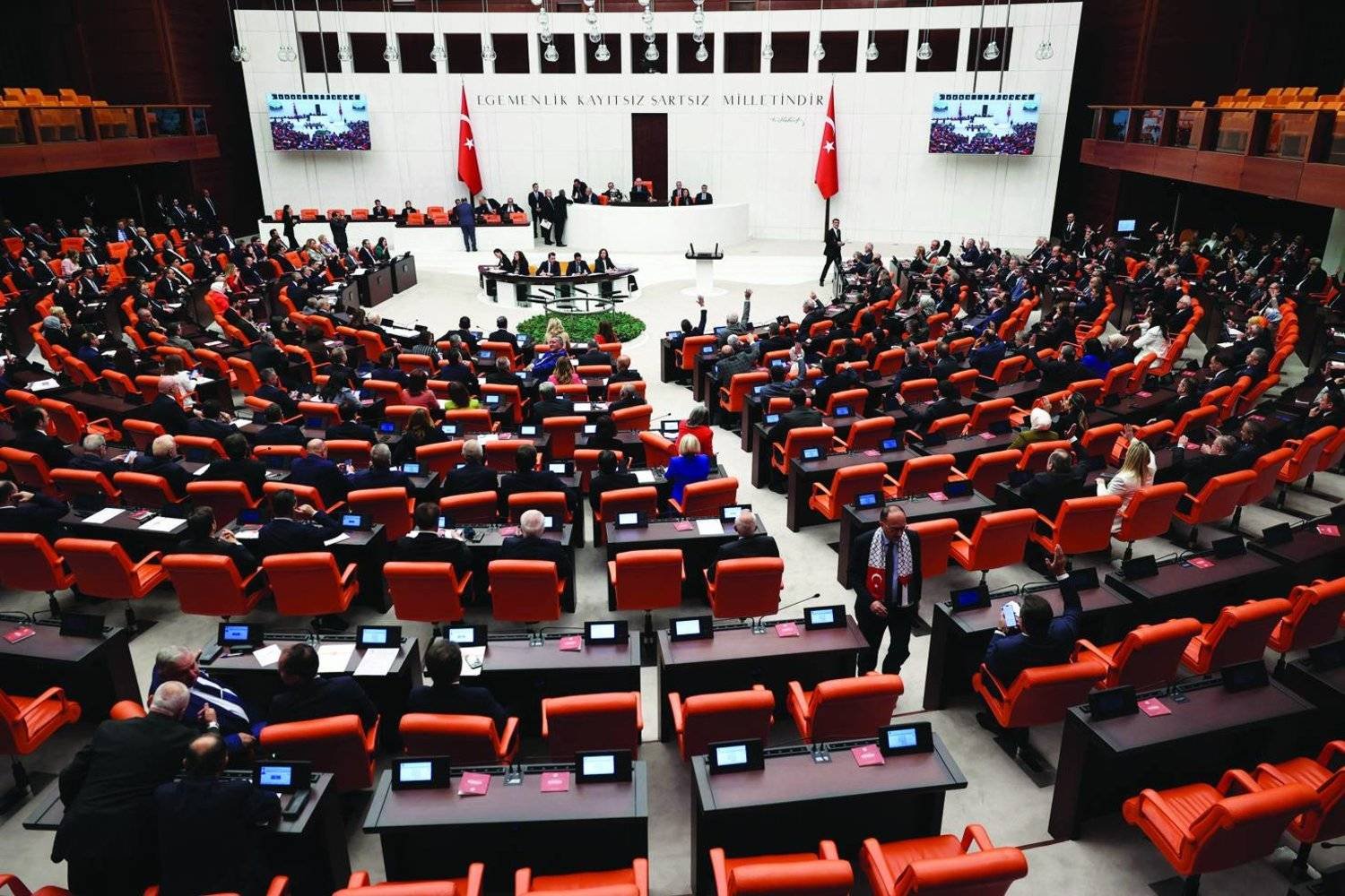 البرلمان التركي (أ.ف.ب)