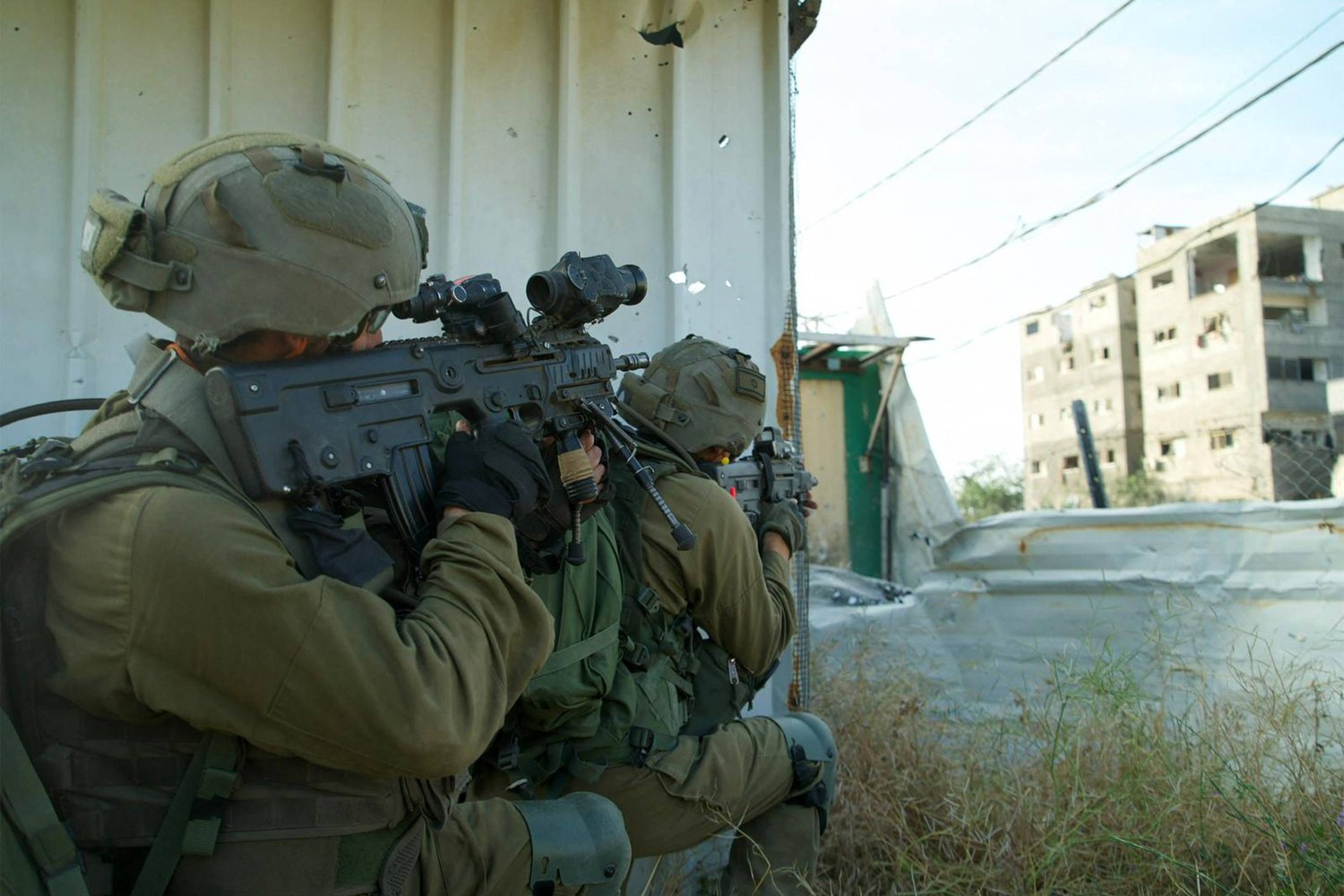 جانب من عمليات الجيش الإسرائيلي في غزة (أ.ف.ب)