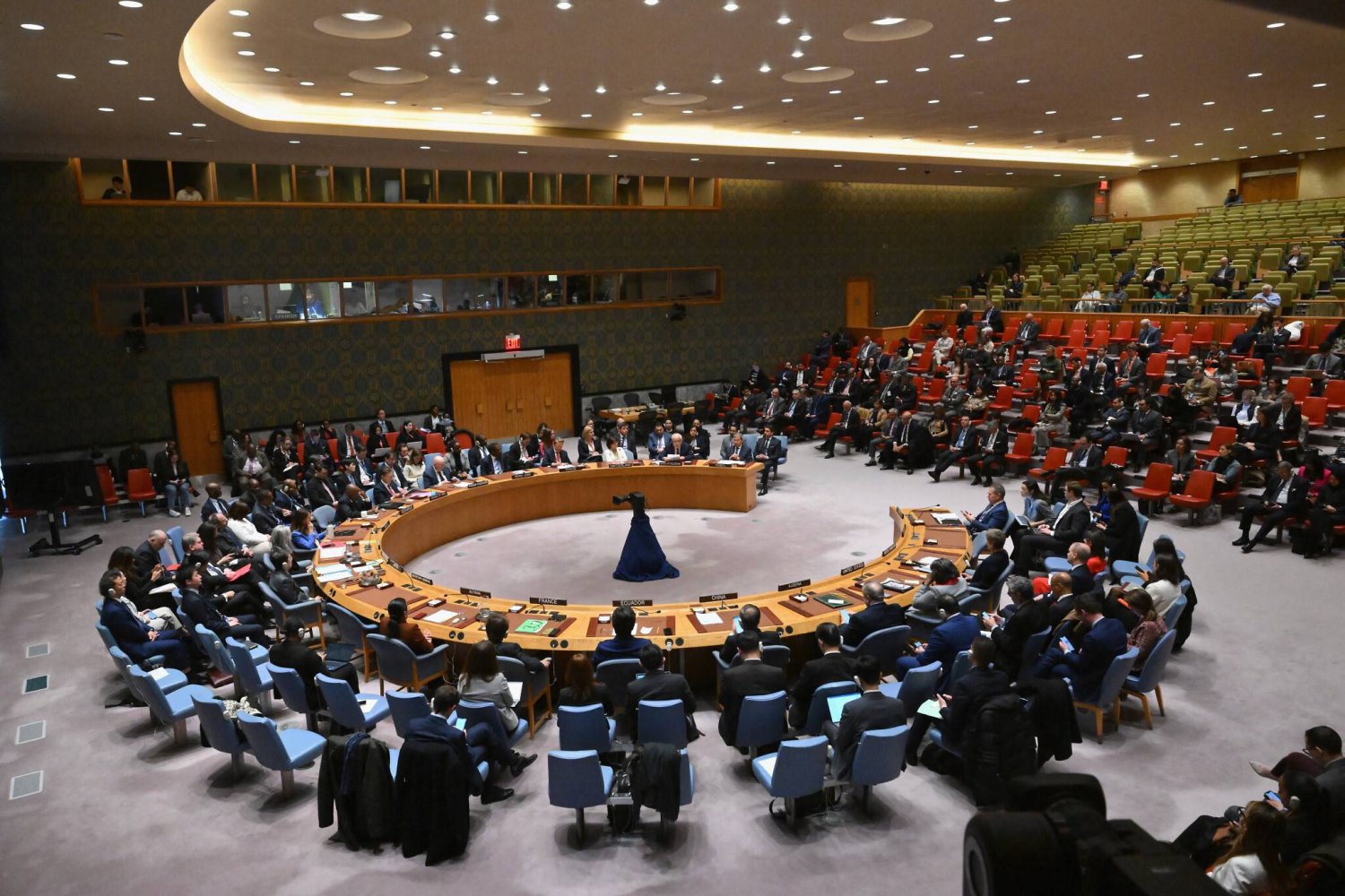 فشل مجلس الأمن (الجمعة) في منح فلسطين العضوية الكاملة بالأمم المتحدة (أ.ف.ب)