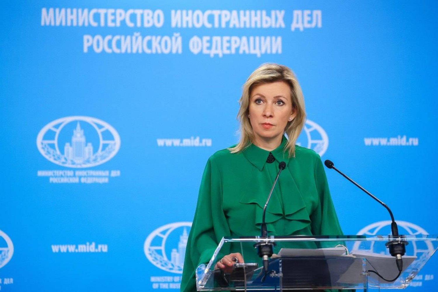 المتحدثة الرسمية لوزارة الخارجية الروسية ماريا زاخاروفا (الخارجية الروسية عبر تلغرام)