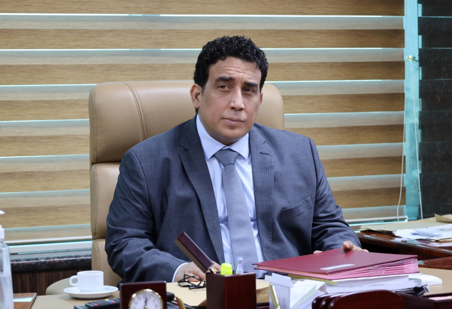 رئيس المجلس الرئاسي الليبي محمد المنفي (الوحدة)