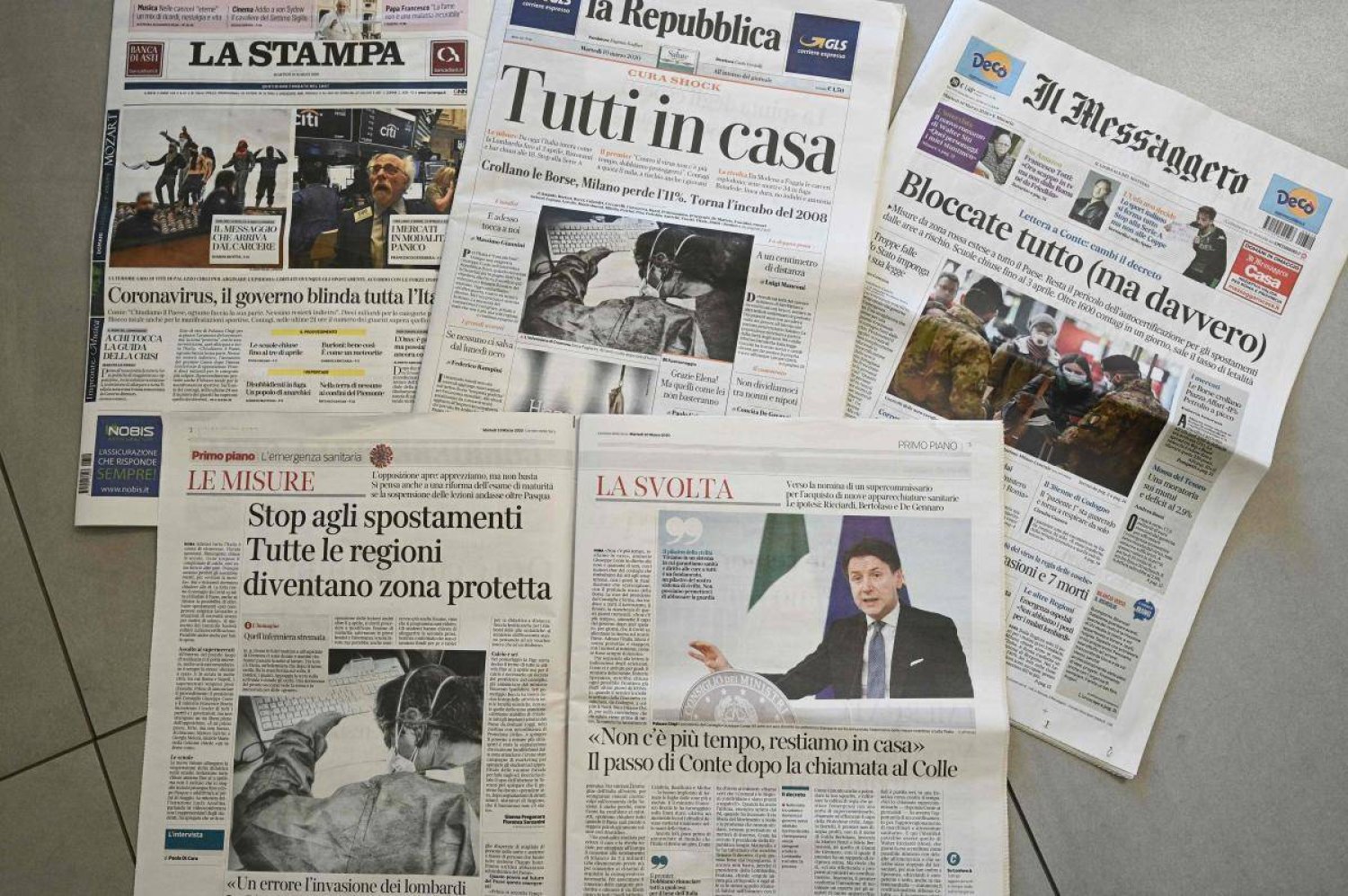 صحف إيطالية (أرشيفية)