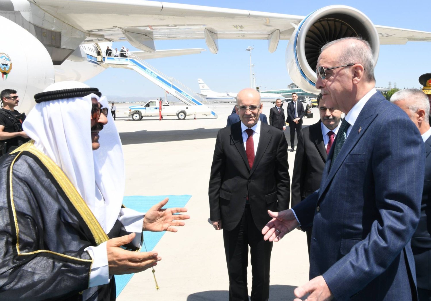 أمير الكويت اختتم زيارة دولة إلى تركيا اليوم (كونا)