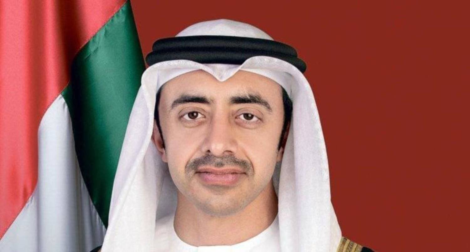 وزير الخارجية الإماراتي عبد الله بن زايد (وام)

