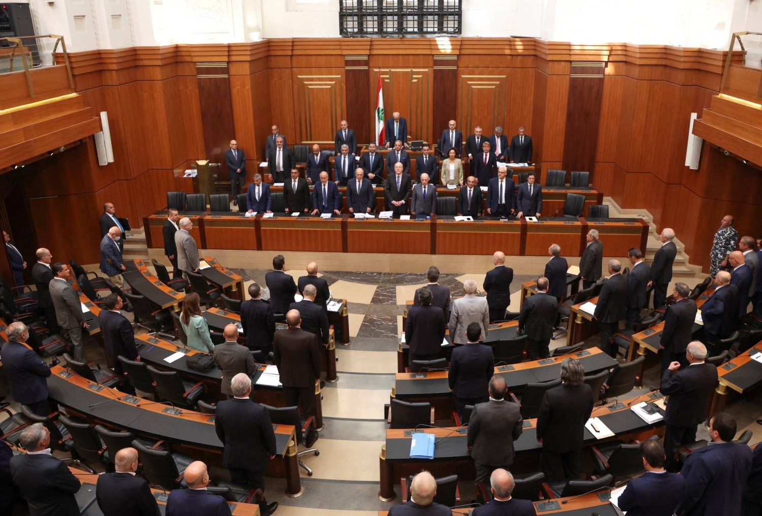 جلسة غير مسبوقة لمجلس النواب اللبناني لمناقشة موضوع النازحين السوريين (أرشيفية - رويترز)