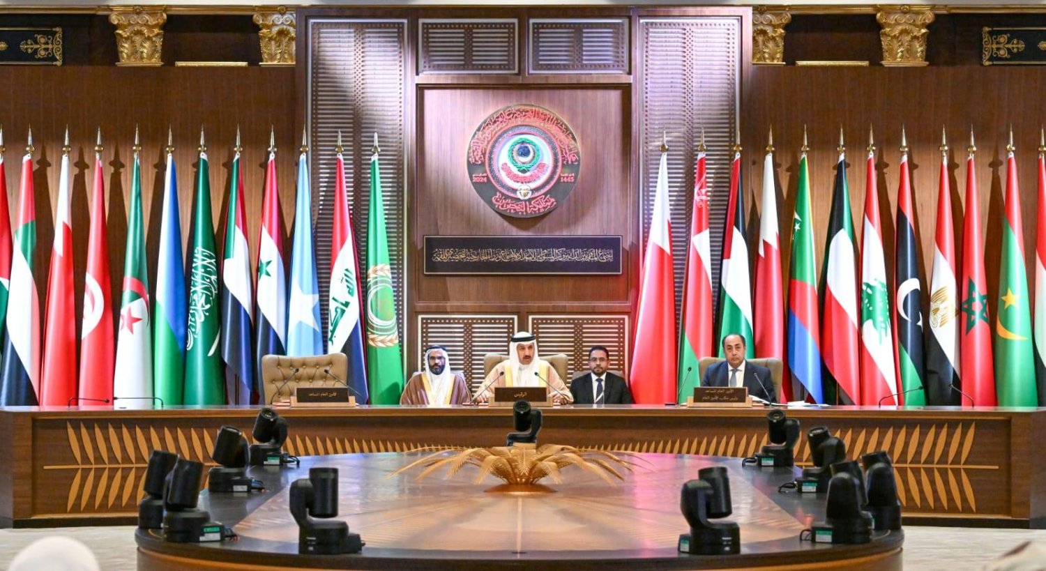 جانب من اجتماعات مجلس الجامعة العربية على مستوى المندوبين الدائمين (الجامعة العربية)