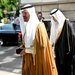 وزير الطاقة السعودي الأمير عبد العزيز بن سلمان لحظة وصوله مقر منظمة أوبك في فيينا 3 يونيو 2023. (أ.ف.ب)
