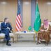 الأمير فيصل بن فرحان بن عبد الله وزير الخارجية السعودي يلتقي نظيره الأميركي أنتوني بلينكن بالرياض (واس)