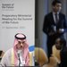 وزير الخارجية السعودي يلقي كلمة خلال الاجتماع الوزاري التحضيري لـ«قمة المستقبل 2024» في نيويورك الخميس (أ.ب)