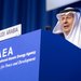وزير الطاقة السعودي يلقي كلمته في مؤتمر الوكالة الدولية للطاقة الذرية في فيينا (أ.ف.ب)
