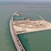 لقطة جوية لميناء الفاو منطلق مشروع «طريق التنمية» العراقي (أرشيفية - رويترز)