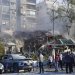 مبنى القنصلية الإيرانية في دمشق مُدمر في أعقاب الغارة الجوية الإسرائيلية (سانا)