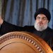 زعيم «حزب الله» حسن نصر الله يخاطب أنصاره في الضاحية الجنوبية لبيروت (رويترز - أرشيفية)
