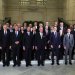 قادة الاتحاد الأوروبي يلتقطون صورة تذكارية على هامش قمة بروكسل اليوم (أ.ف.ب)