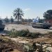 آليات إسرائيلية في الجانب الفلسطيني من معبر رفح اليوم (الجيش الإسرائيلي- رويترز)