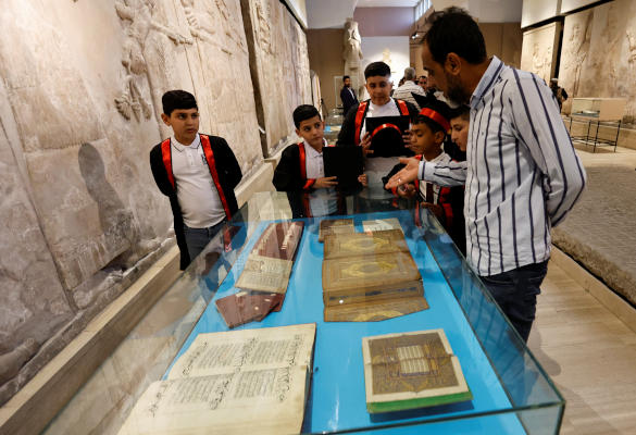 عرض مخطوطات نادرة في المتحف الوطني العراقي
